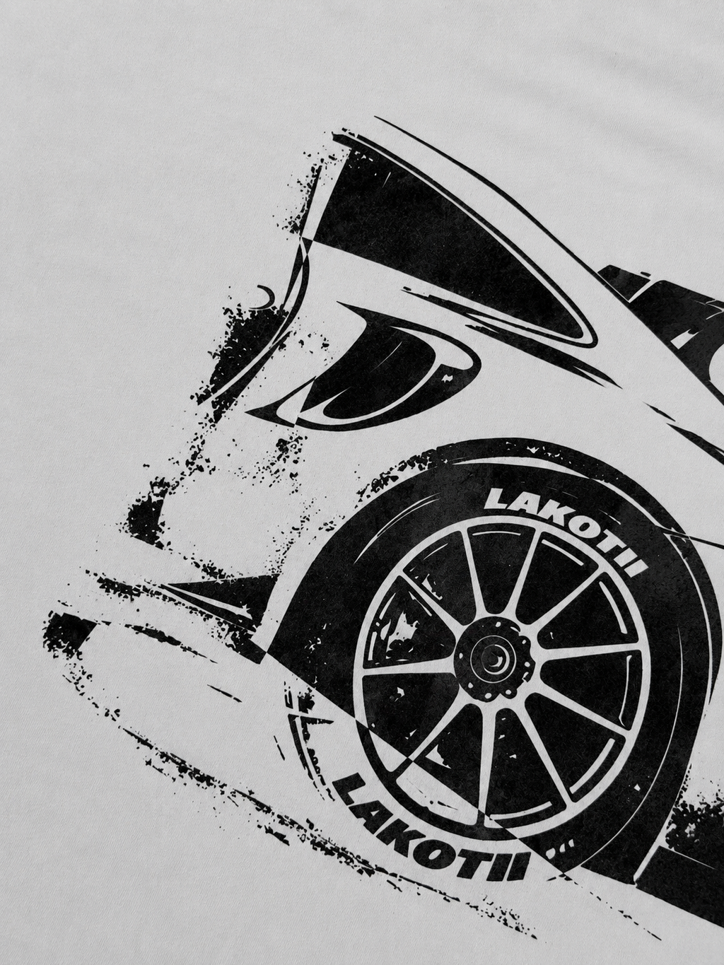 Футболка "Lonely GT3RS" Біла