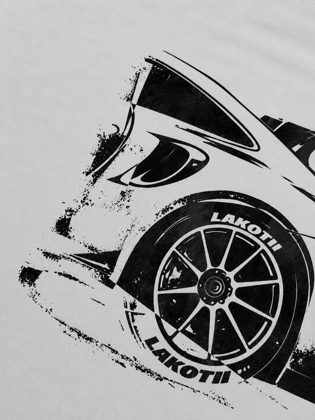 Футболка "Lonely GT3RS" Біла