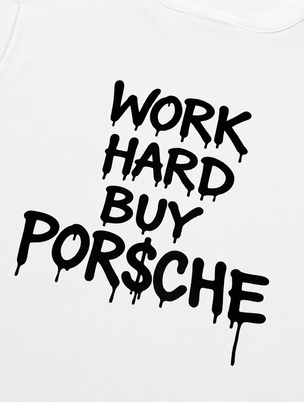 Футболка "Work Hard" Біла
