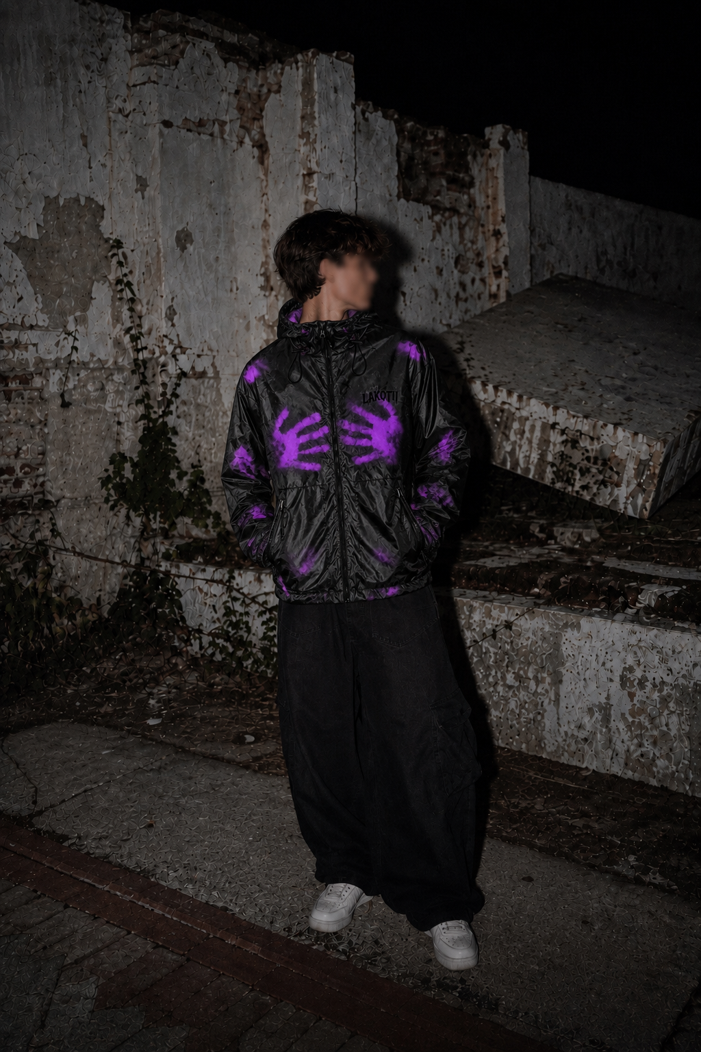 Куртка thermochrome фіолетова