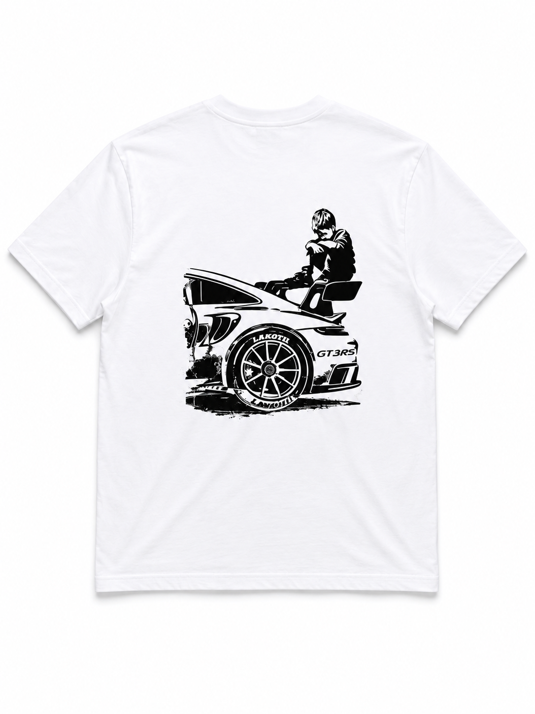 Футболка "Lonely GT3RS" Біла