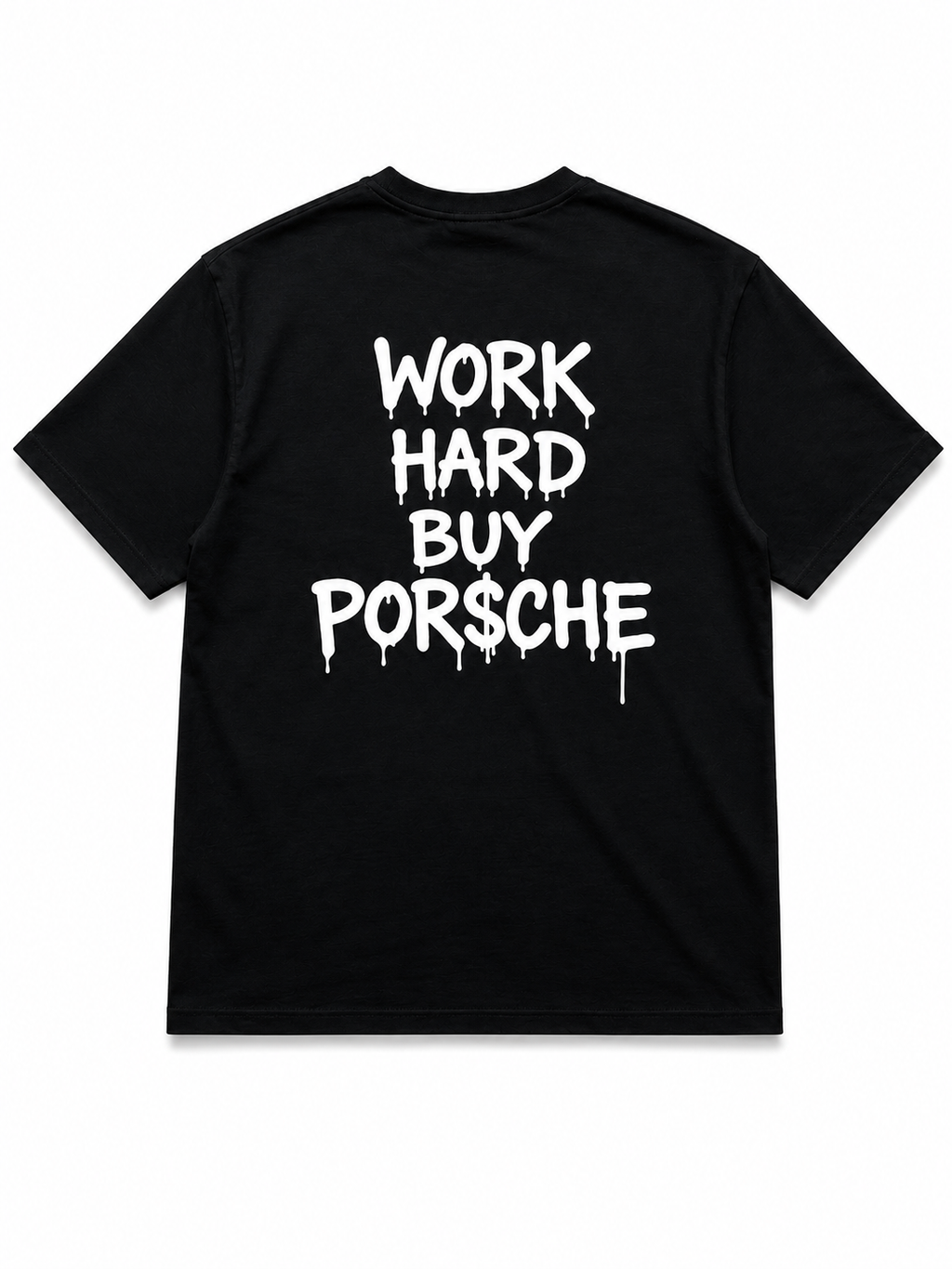Футболка "Work Hard" Чорна