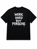 Футболка "Work Hard" Чорна
