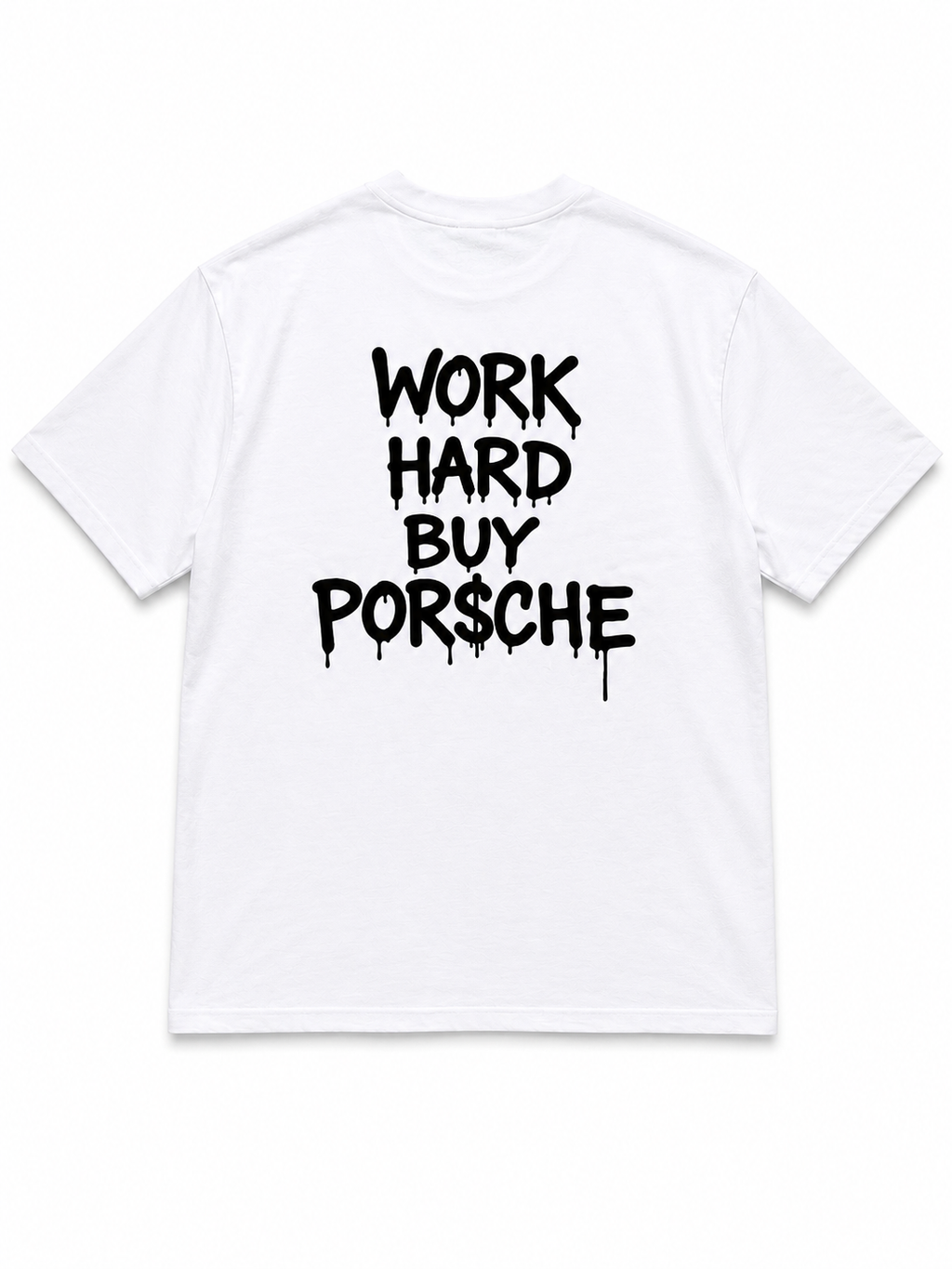 Футболка "Work Hard" Біла