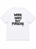 Футболка "Work Hard" Біла