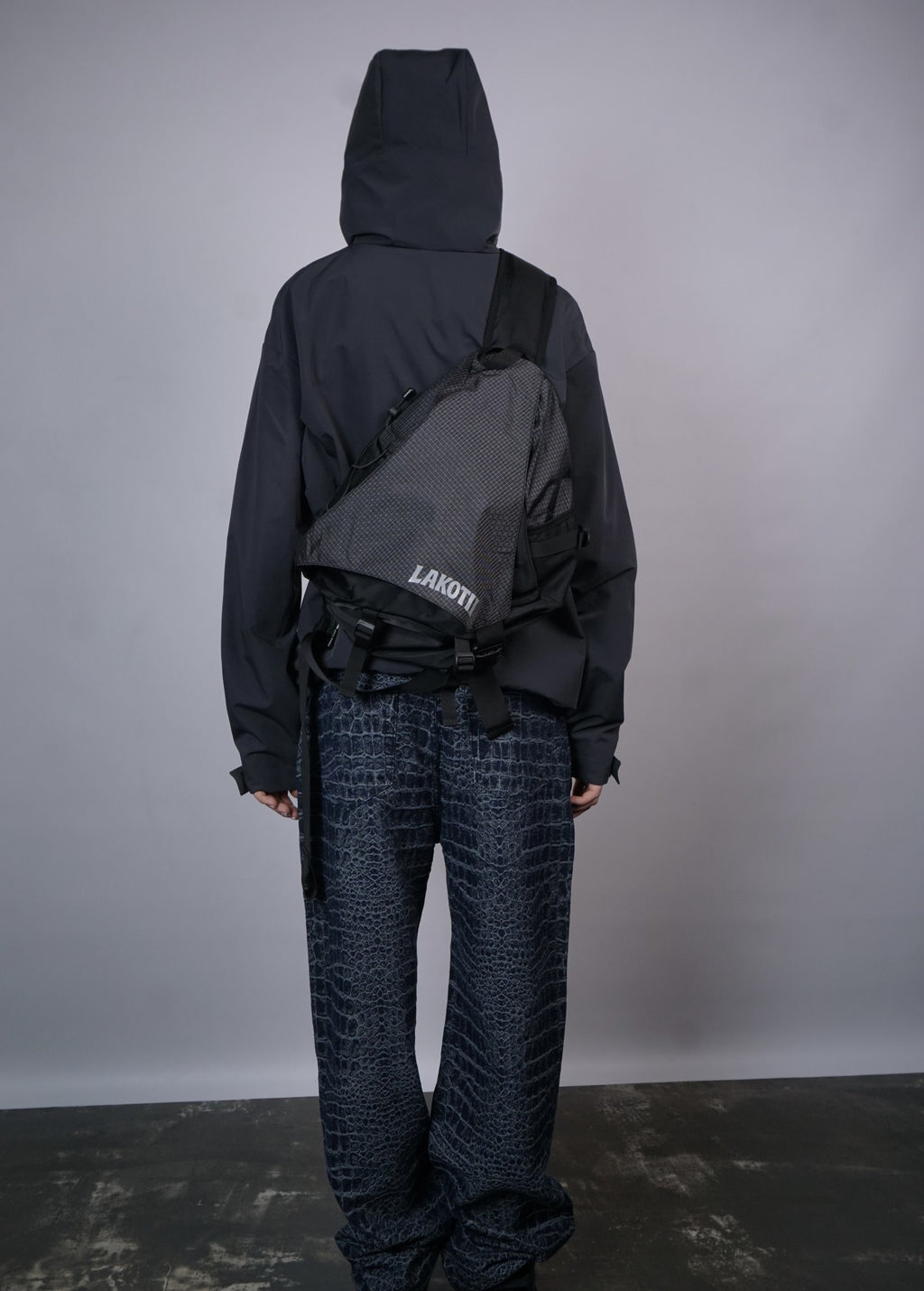 Сумка "Nylon" Сіра