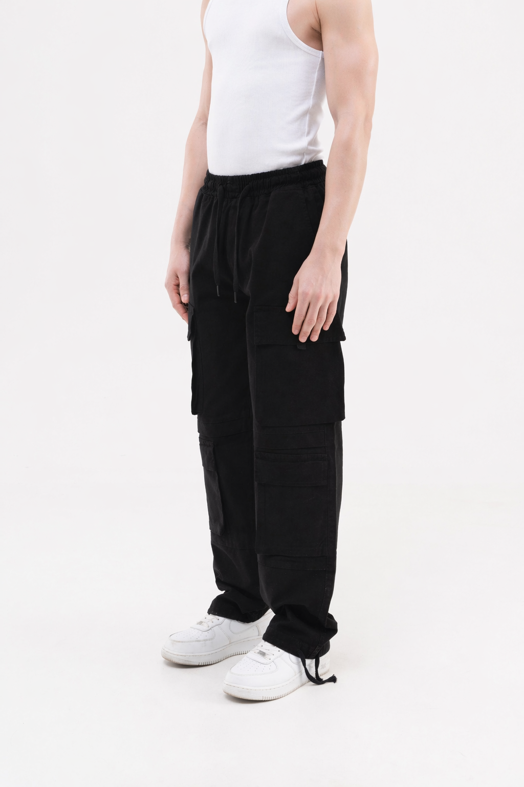 Карго штани Black